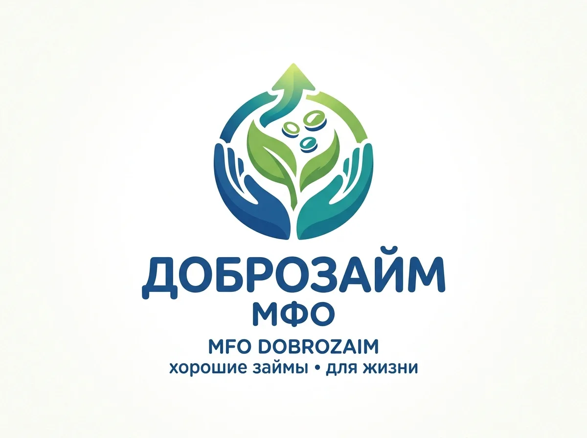 Логотип МФО ДоброЗайм — фирменный знак микрофинансовой организации добрых займов