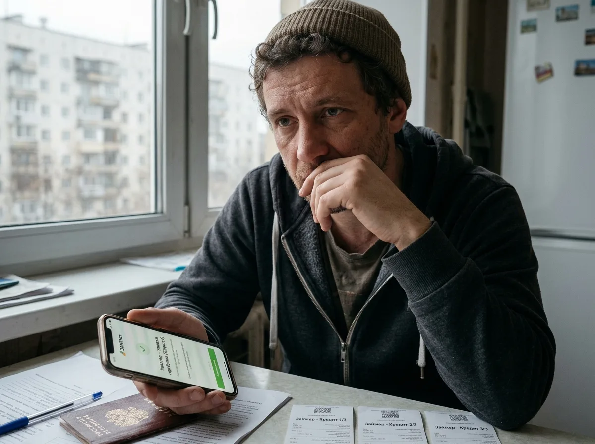 Аватар заёмщика Дмитрий из Москвы — мужчина с плохой кредитной историей, получил три займа в Займере