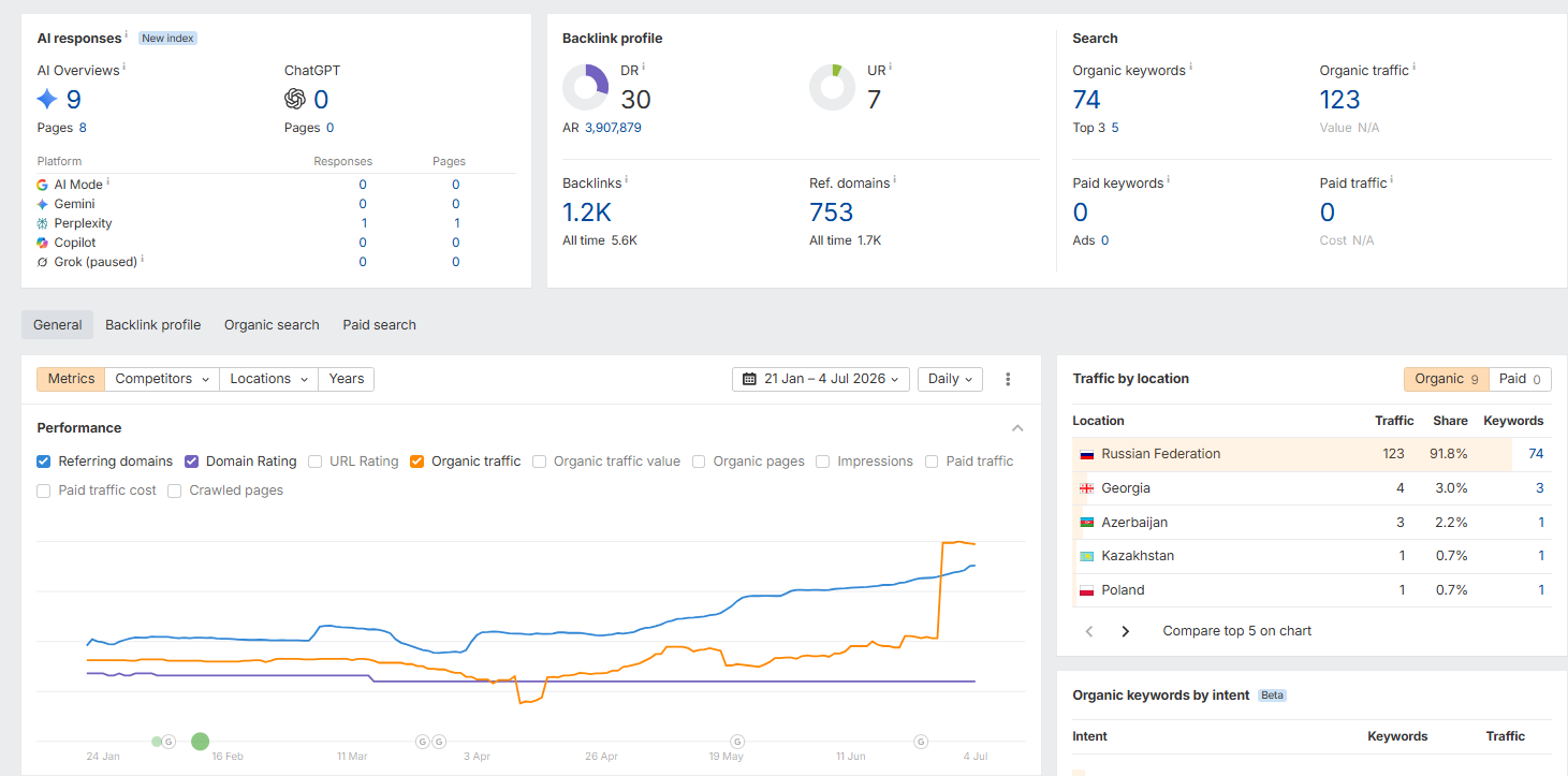 SEO-кейс: рост видимости в Google для сервиса международных платежей
