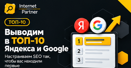 Топ-10 в Яндексе и Google